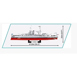 Barco USS Arizona (BB-39) 2046 piezas - Imagen 2