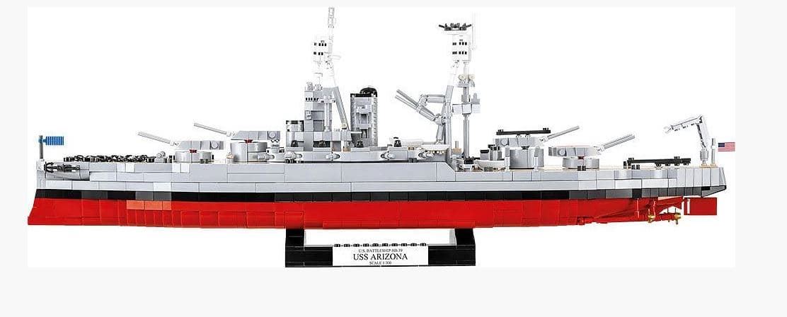 Barco USS Arizona (BB-39) 2046 piezas - Imagen 4