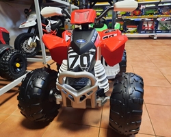 Entrega de Quad Polaris 12v de Peg Perego