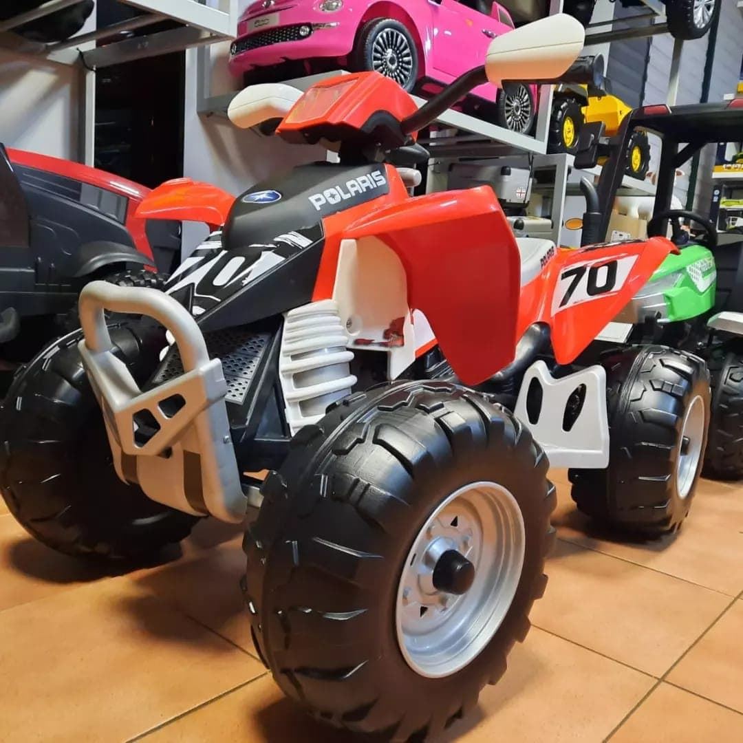 Entrega de Quad Polaris 12v de Peg Perego - Imagen 2