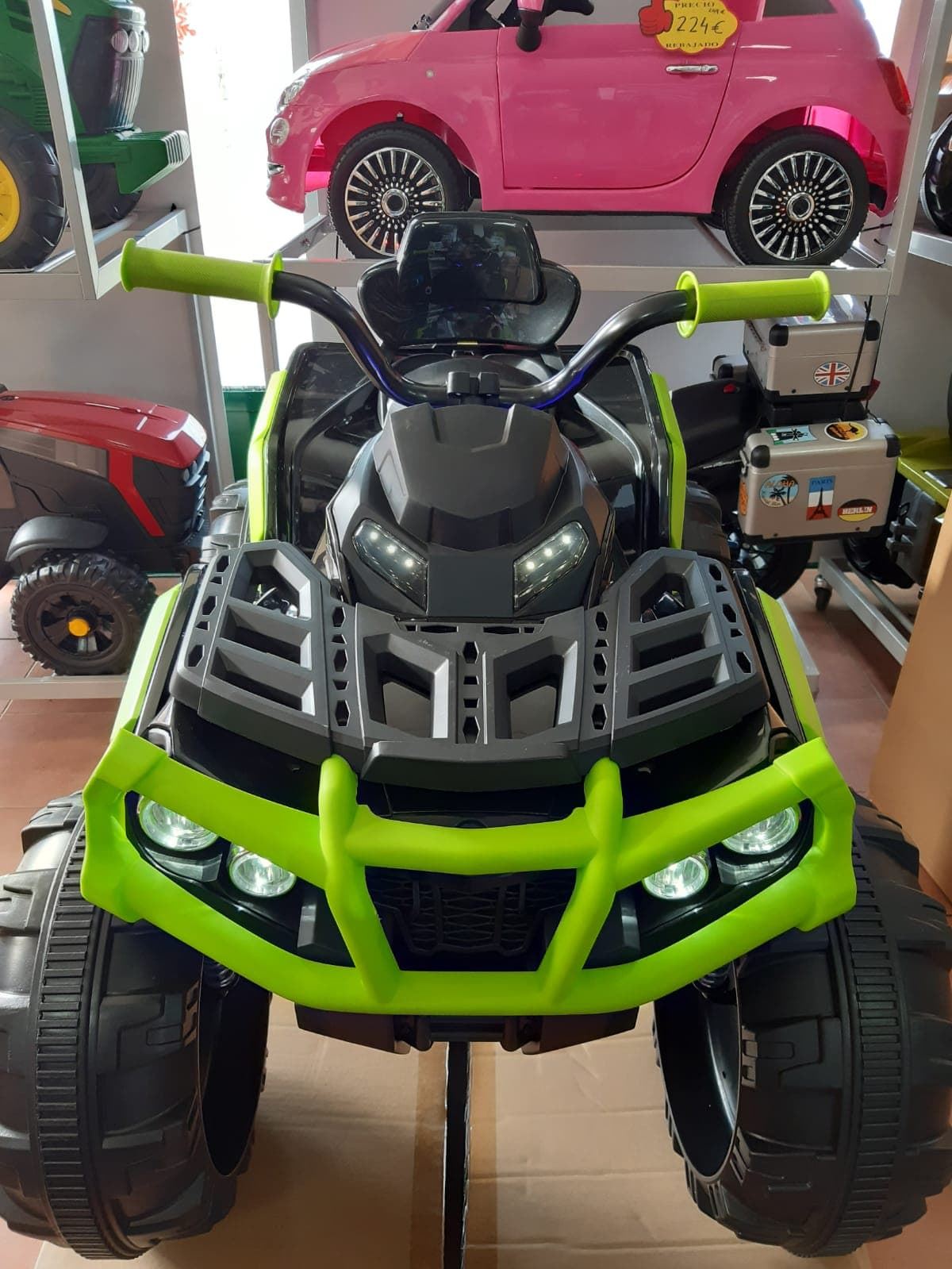 Nuevo Quad de 12V de batería verde - Imagen 1