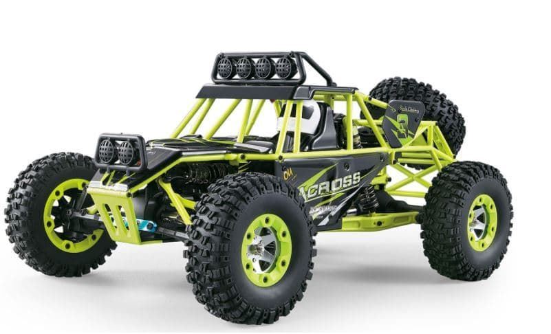 Buggy 4WD CRO55RACER DESERT 1:12 VERDE RC - Imagen 1