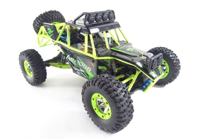 Buggy 4WD CRO55RACER DESERT 1:12 VERDE RC - Imagen 2