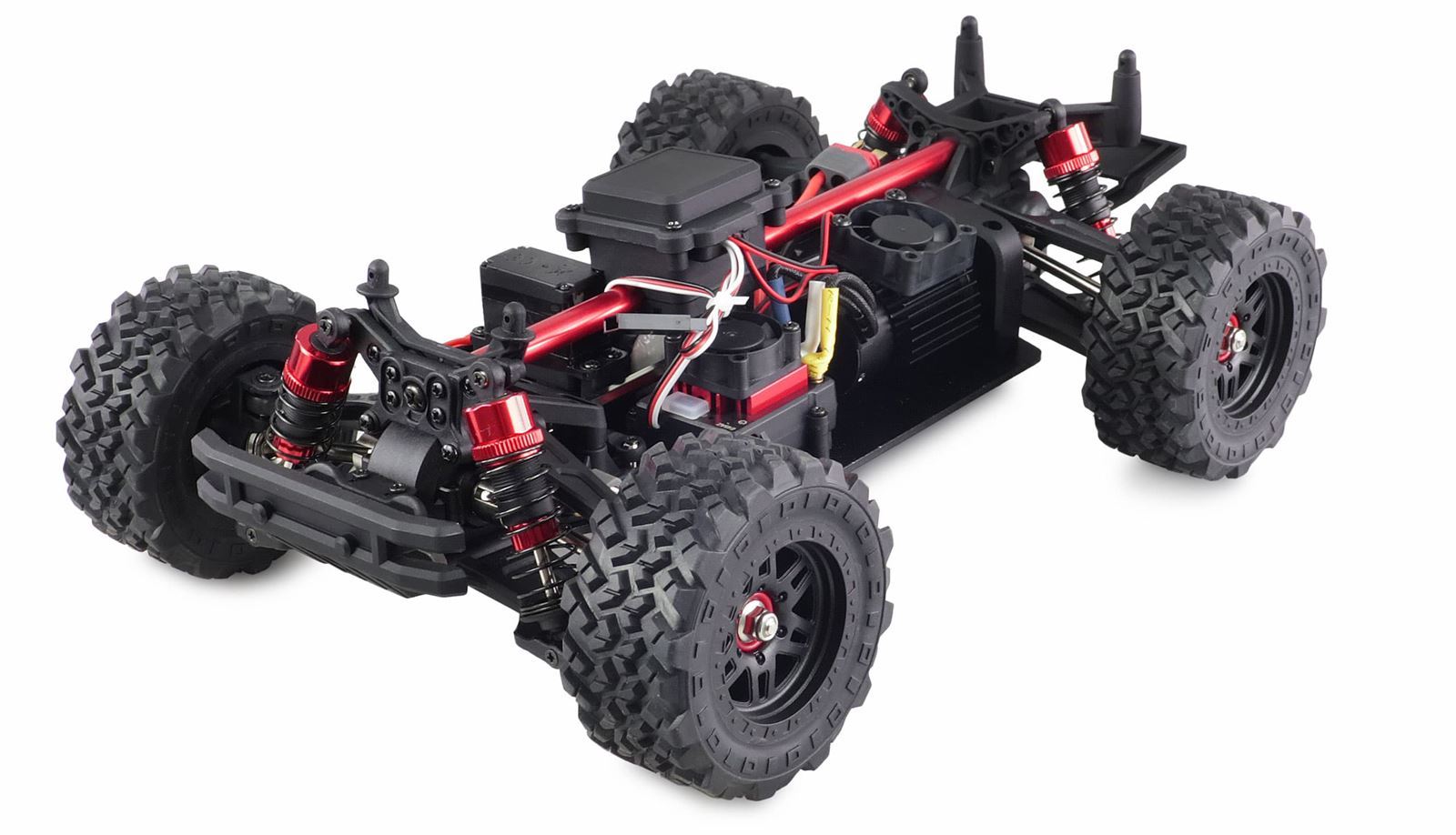 Buggy hyper go desert sin escobillas 4WD 1:14 RTR NEGRO/ROJO - Imagen 3