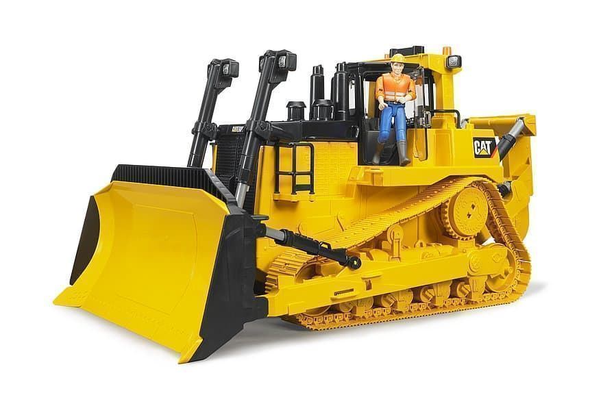 Bulldozer De Juguete Grande CATERPILLAR- Escala 1:16 BRUDER 02452 - Imagen 3