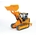 Bulldozer De Juguete Orugas CATERPILLAR - Escala 1:16 BRUDER 02447 - Imagen 2