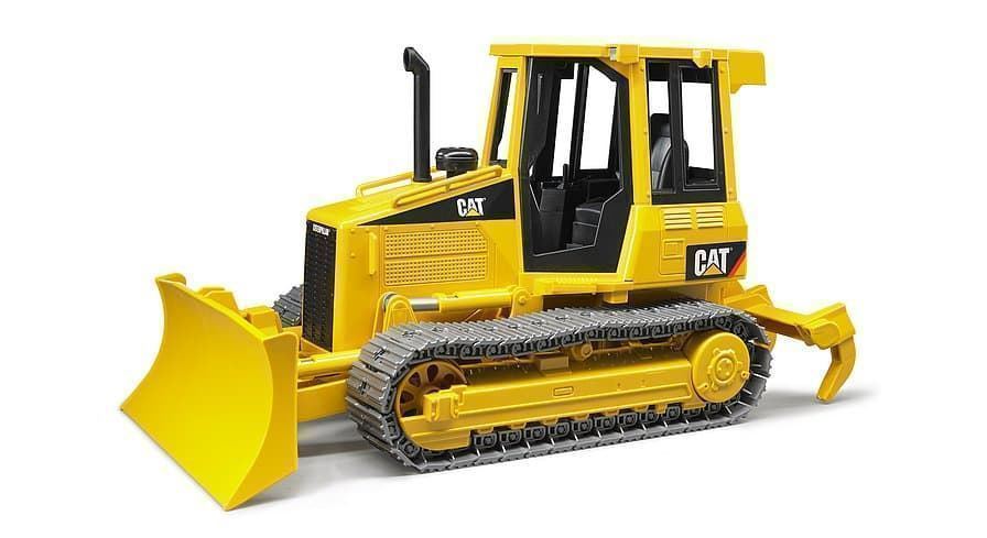 Bulldozer Pequeño De Juguete CATERPILLAR.- Escala 1:16 BRUDER 02443 - Imagen 1