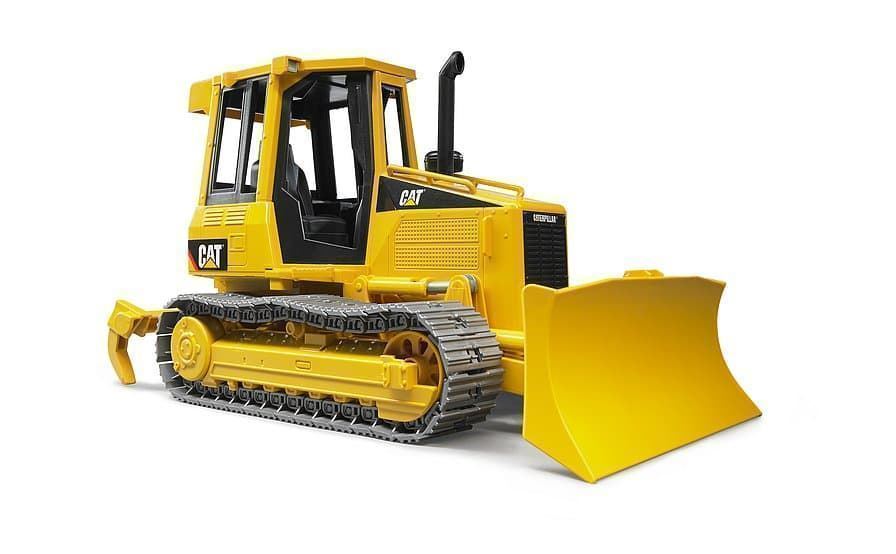 Bulldozer Pequeño De Juguete CATERPILLAR.- Escala 1:16 BRUDER 02443 - Imagen 2