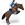 Caballo de juguete saltando y amazona PAPO 51560 - Imagen 1