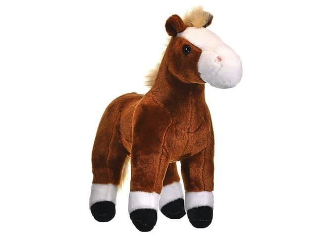 Caballo de peluche wild republic 30 cm - Imagen 1