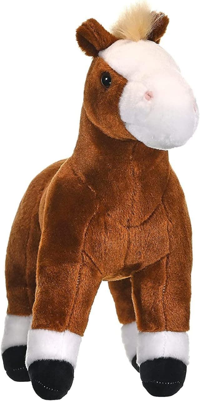 Caballo de peluche wild republic 30 cm - Imagen 3