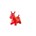 Caballo rojo hinchable saltarín de juguete(Jamara) - Imagen 2