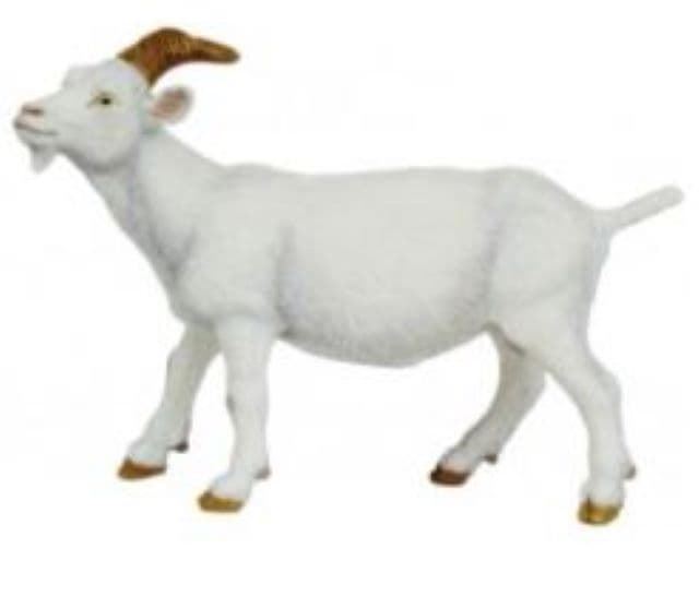 Cabra Blanca de juguete Papo 51144 - Imagen 1