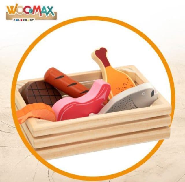 Caja con alimentos de madera woomax - Imagen 3