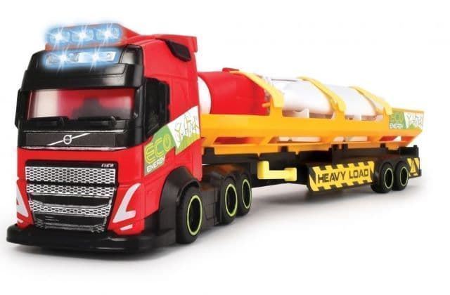 Camión carga pesada con eólico con luz y sonido 40cm | Dickie Toys