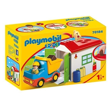 Camión con garaje Playmobil 123 70184 - Imagen 2