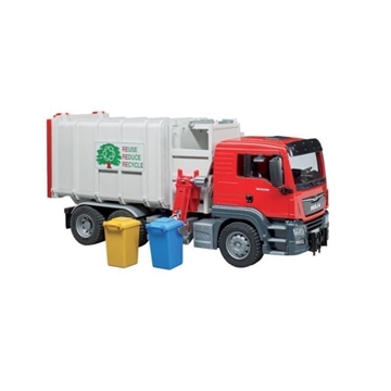 Camión De Basura MAN TGS De Juguete Escala 1:16 Bruder 03761 - Imagen 2