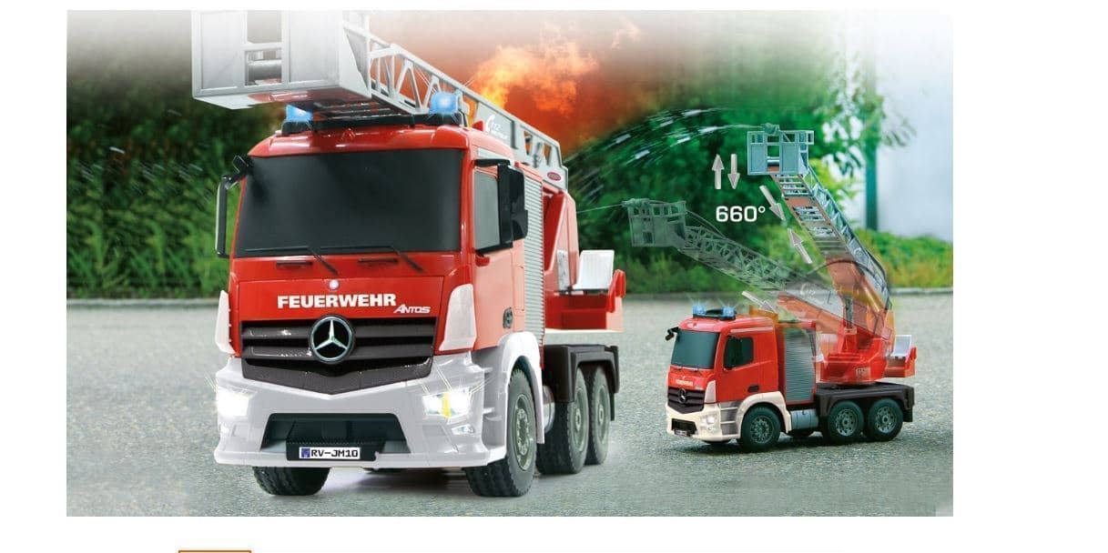 Camion Bétonnière Mercedes Benz Arocs Radio Commande — Joguines i