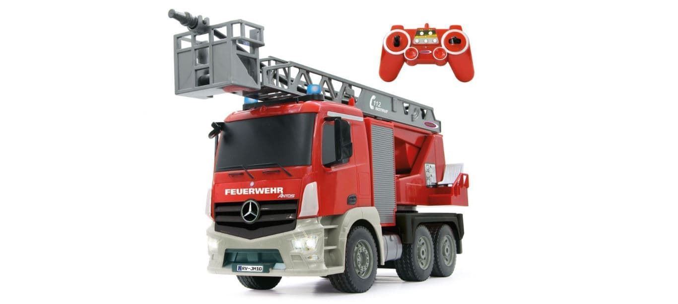 Camión De Bomberos De Juguete Mercedes - Benz Antos Radiocontrol 1:20 2,4 Ghz - Imagen 2