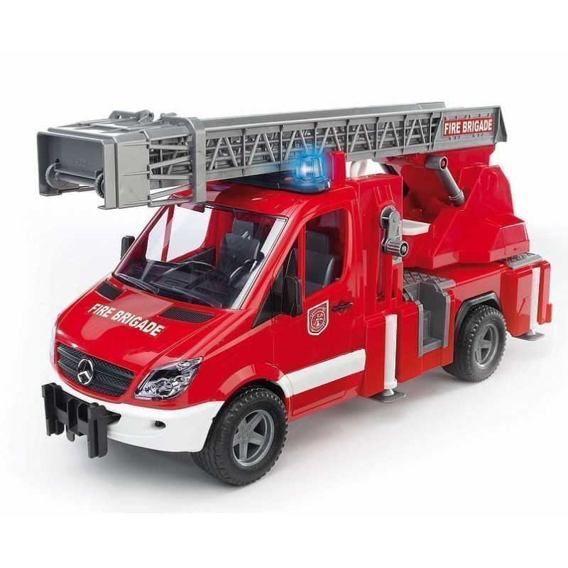 Camión De Bomberos De Juguete MERCEDES BENZ- Escala 1:16 BRUDER 02532 - Imagen 1