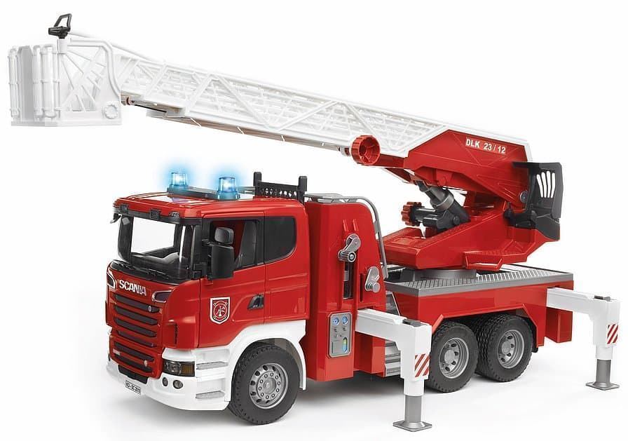 Camión De Bomberos De Juguete SCANIA- Escala 1:16 BRUDER 03590 - Imagen 1