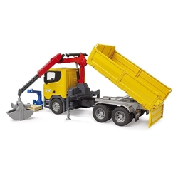 Camión de obra Scania Super 560R con grúa y 2 palés Bruder 03551 - Imagen 2