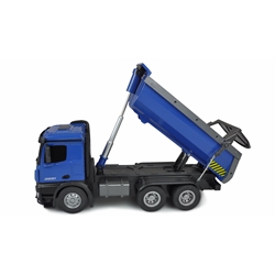 Camión Mercedes Benz volquete 2,4GHZ RTR AZUL - Imagen 2