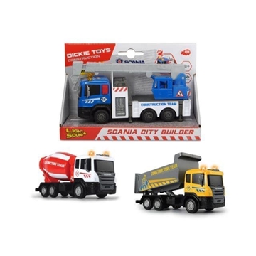 Camión Scania construcción con luz y sonido - Imagen 1