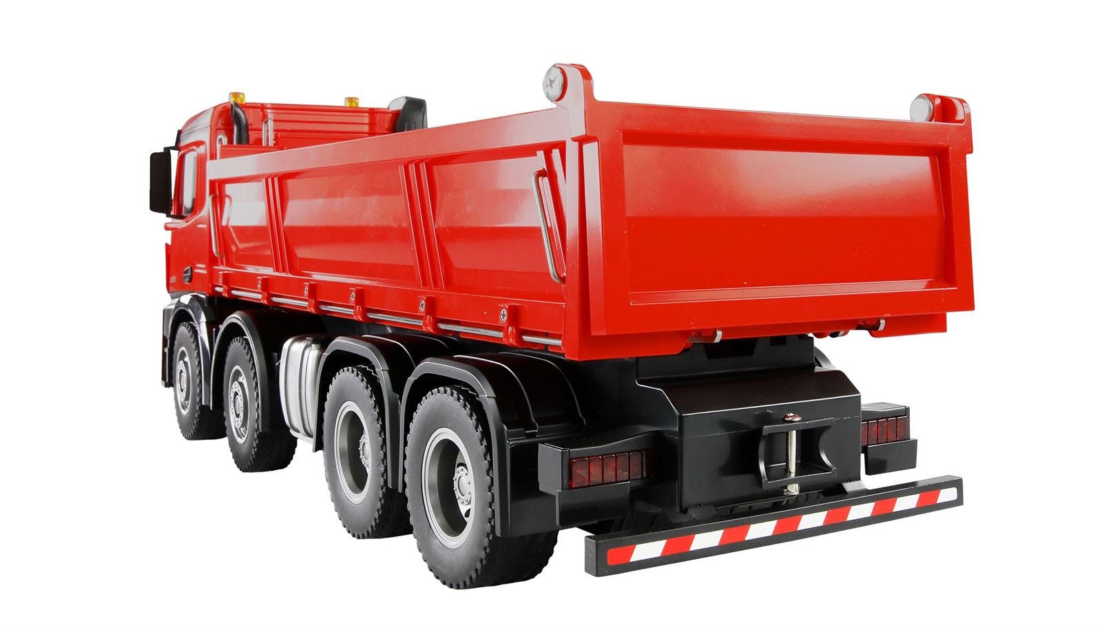 Camión volquete Mercedes Benz Arocs 8x4/4 4WD 1/18 RTR rojo Radiocontrol - Imagen 2