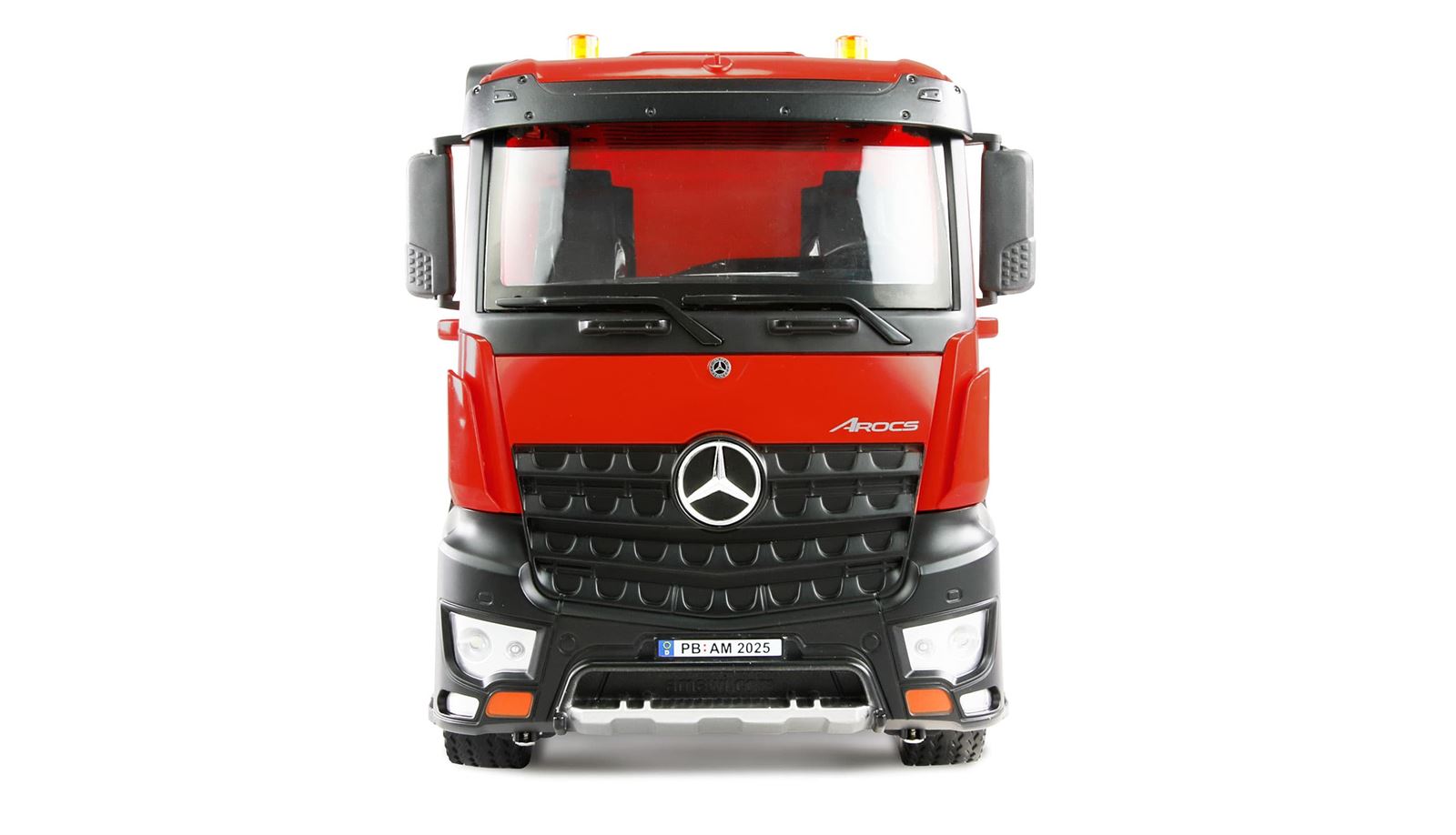 Camión volquete Mercedes Benz Arocs 8x4/4 4WD 1/18 RTR rojo Radiocontrol - Imagen 4