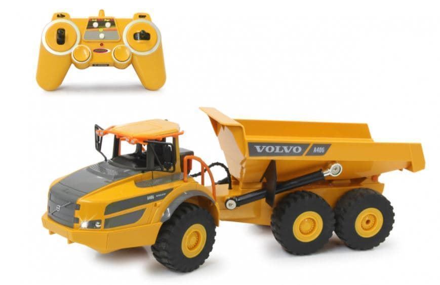 Camión volquete Volvo A40G 1:20 2.4GHz JAMARA 405056 - Imagen 1