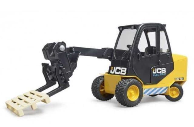 Carretilla de juguete JCB con palet Bruder 02512 - Imagen 3