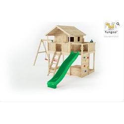 Casa de madera parque infantil FUNGOO Sunshine - Imagen 2