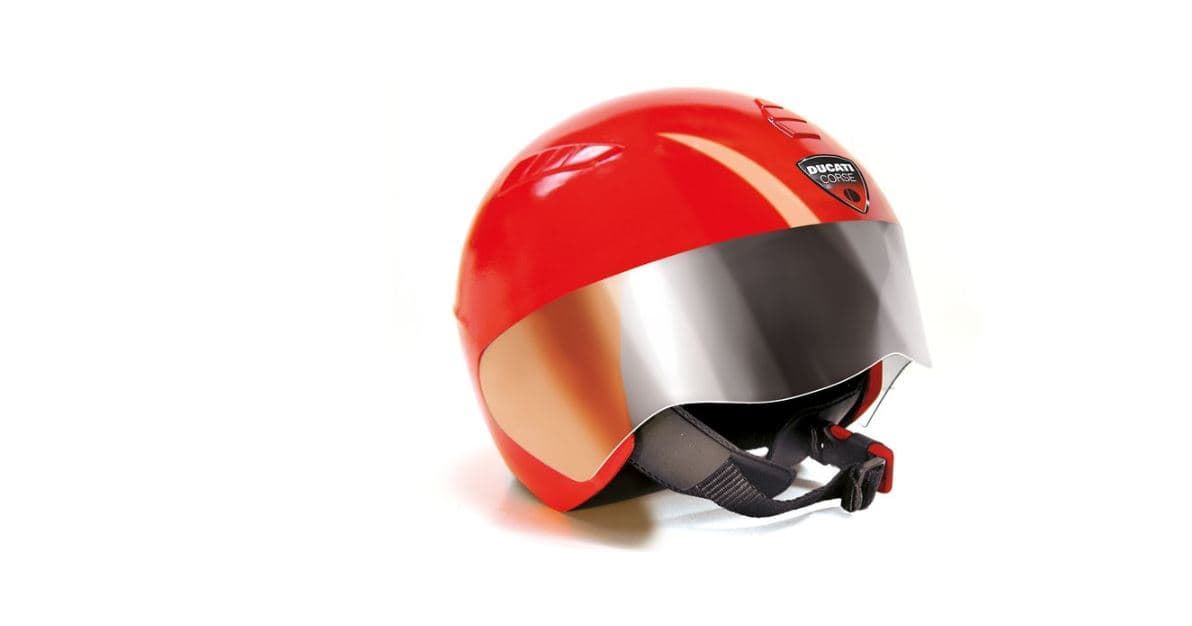 Casco Para Moto Eléctrica DUCATI De Juguete PEG PEREGO CS0707 - Imagen 1