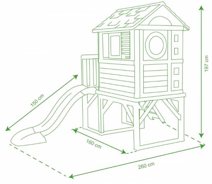 Casita Para Niños Casa De La Playa De Juguete Smoby 810800 - Imagen 3