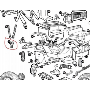 Cinturon De Seguridad Peg Perego Gaucho Rock´In - Imagen 1