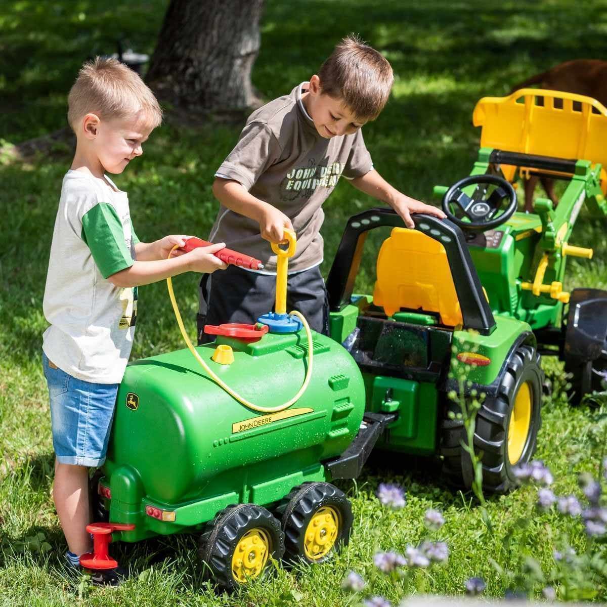 Cisterna De Dos Ejes JOHN DEERE Para Tractores De Pedales De Juguete ROLLY TOYS 12275 - Imagen 3