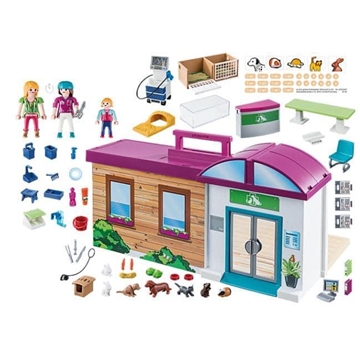 Clínica Veterinaria Maletín Playmobil 70146 - Imagen 2