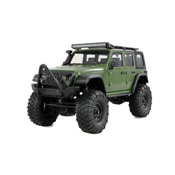 Coche AMXRock Mini Crosstrail Crawler 4WD 1:16 RTR verde radiocontrol - Imagen 1