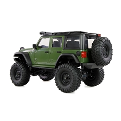 Coche AMXRock Mini Crosstrail Crawler 4WD 1:16 RTR verde radiocontrol - Imagen 2