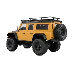 Coche AMXRock Mini D90 Crawler 4WD 1:16 amarillo radiocontrol - Imagen 2