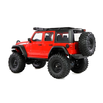 Coche AMXRock Mini D90 Crawler 4WD 1:16 rojo radiocontrol - Imagen 2