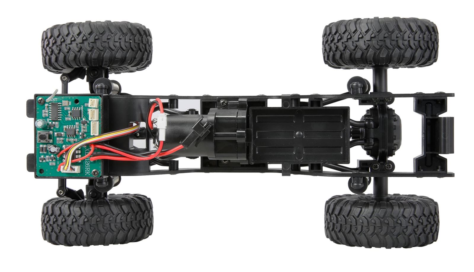 Coche AMXRock Mini D90 Crawler 4WD 1:16 rojo radiocontrol - Imagen 3