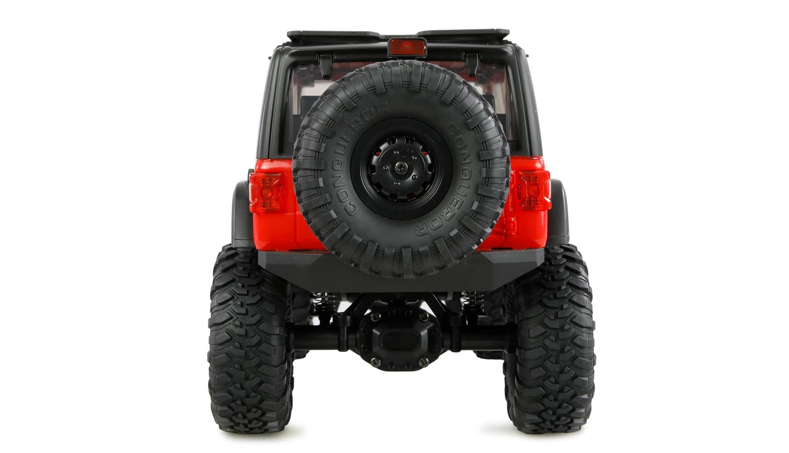 Coche AMXRock Mini D90 Crawler 4WD 1:16 rojo radiocontrol - Imagen 5