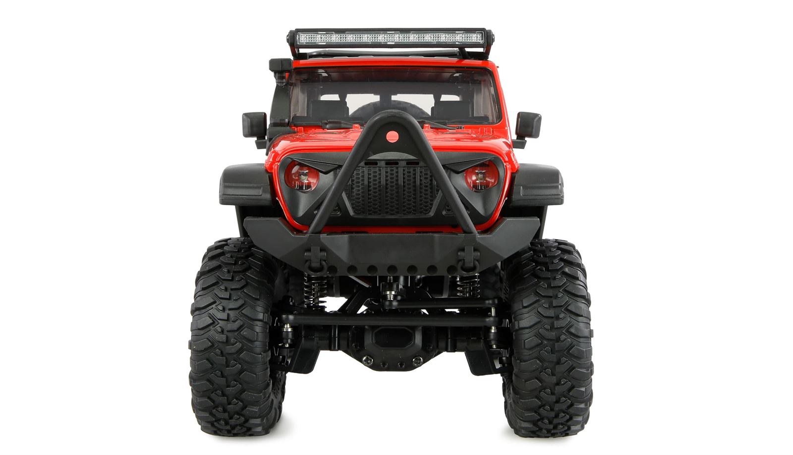 Coche AMXRock Mini D90 Crawler 4WD 1:16 rojo radiocontrol - Imagen 6