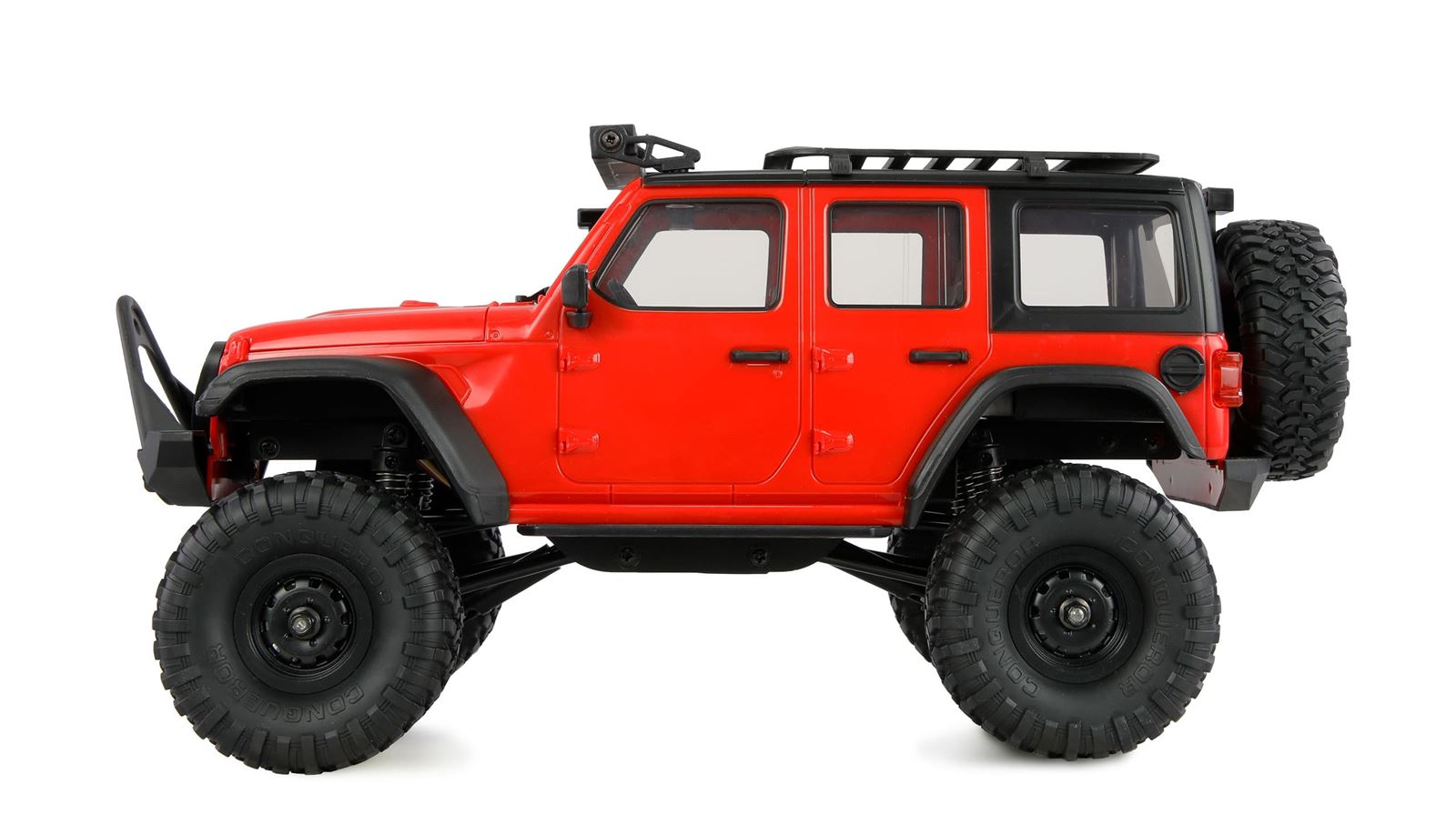 Coche AMXRock Mini D90 Crawler 4WD 1:16 rojo radiocontrol - Imagen 7