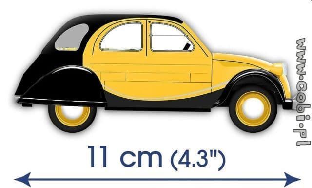 Coche Citroen 2CV Charleston 1980 Cobi 24512 (85 piezas) - Imagen 3