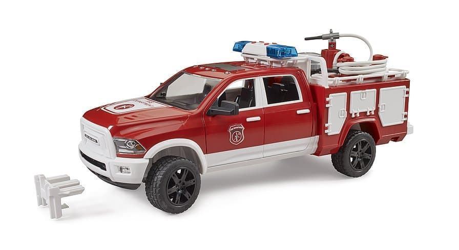 Coche de bomberos RAM 2500 con luces y sonido de juguete Bruder 02544 - Imagen 1