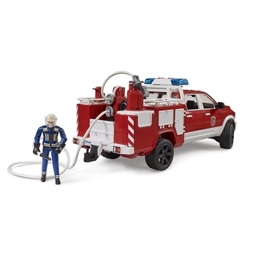 Coche de bomberos RAM 2500 con luces y sonido de juguete Bruder 02544 - Imagen 2