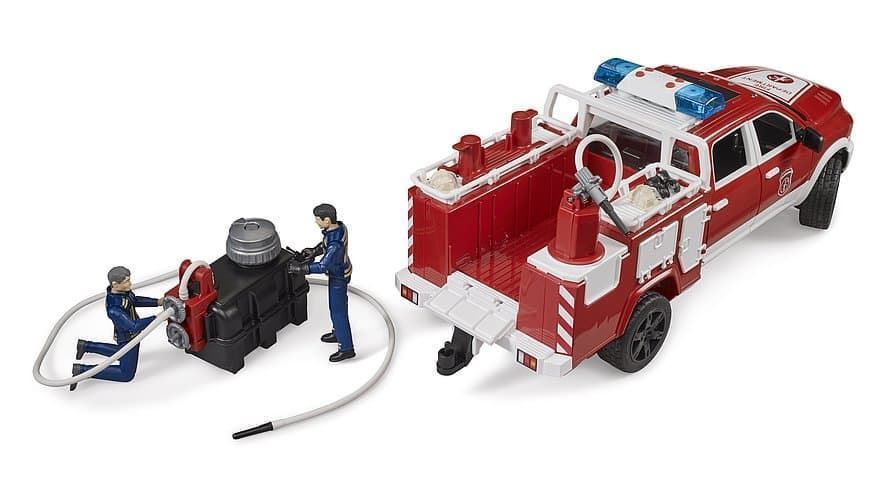 Coche de bomberos RAM 2500 con luces y sonido de juguete Bruder 02544 - Imagen 5